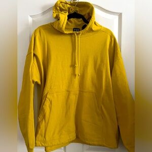 💛👚👕GAP Mustard Yellow Gold Pullover Hoodie Sweatshirt NEW